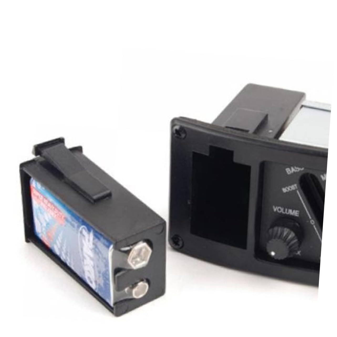 ifundom Eq-7545r Guitar Sound Hole Pickup 4 Band Preamp Equalizer Piezo Pickup for Acoustic Guitar Amplificati