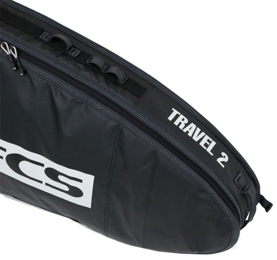 Amazon | FCS Travel 2 Fun Board サーフボードバッグ ブラック/グレー