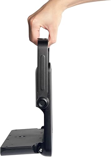 Miniatura 3 de eLEDing 1100 lúmenes PIR negro activada por movimiento energía solar LED para exteriores 5 en 1 luz de inundación para estacionamiento, garaje,