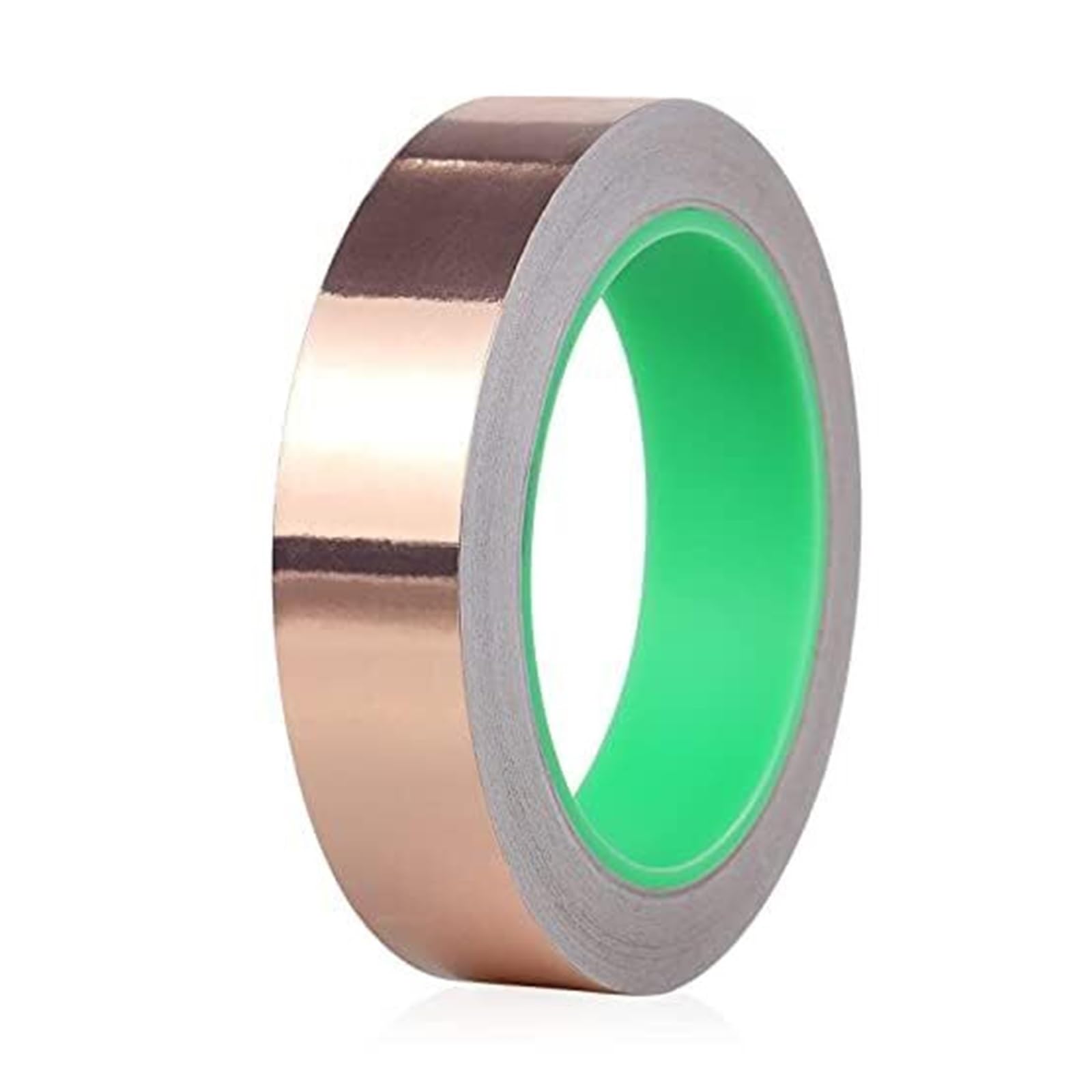 Nastro di Rame, Nastro in Lamina di Rame di Diverse Dimensioni for schermatura EMI, Messa a Terra, riparazioni elettriche, Artigianato(20M-5MM)