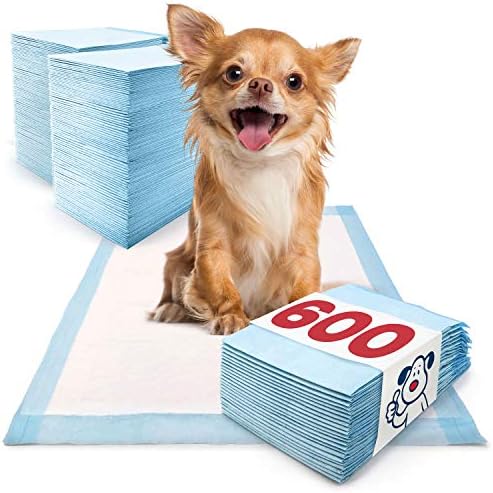 ValuePad Puppy Pads, Small 17x24 Inch, 600 Count - Economy Training Pads for Dogs, Leak Proof 5-Layer Design