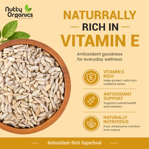 Image of Nutty Organics Premium Super Seeds Combo 800g (4 x 200g) | Super Cleaned & Double Sorted | Carefully Selected Harvest | Chia, Flax, Pumpkin & Sunflower Seeds | Protein, Fiber & Omega-3 Rich