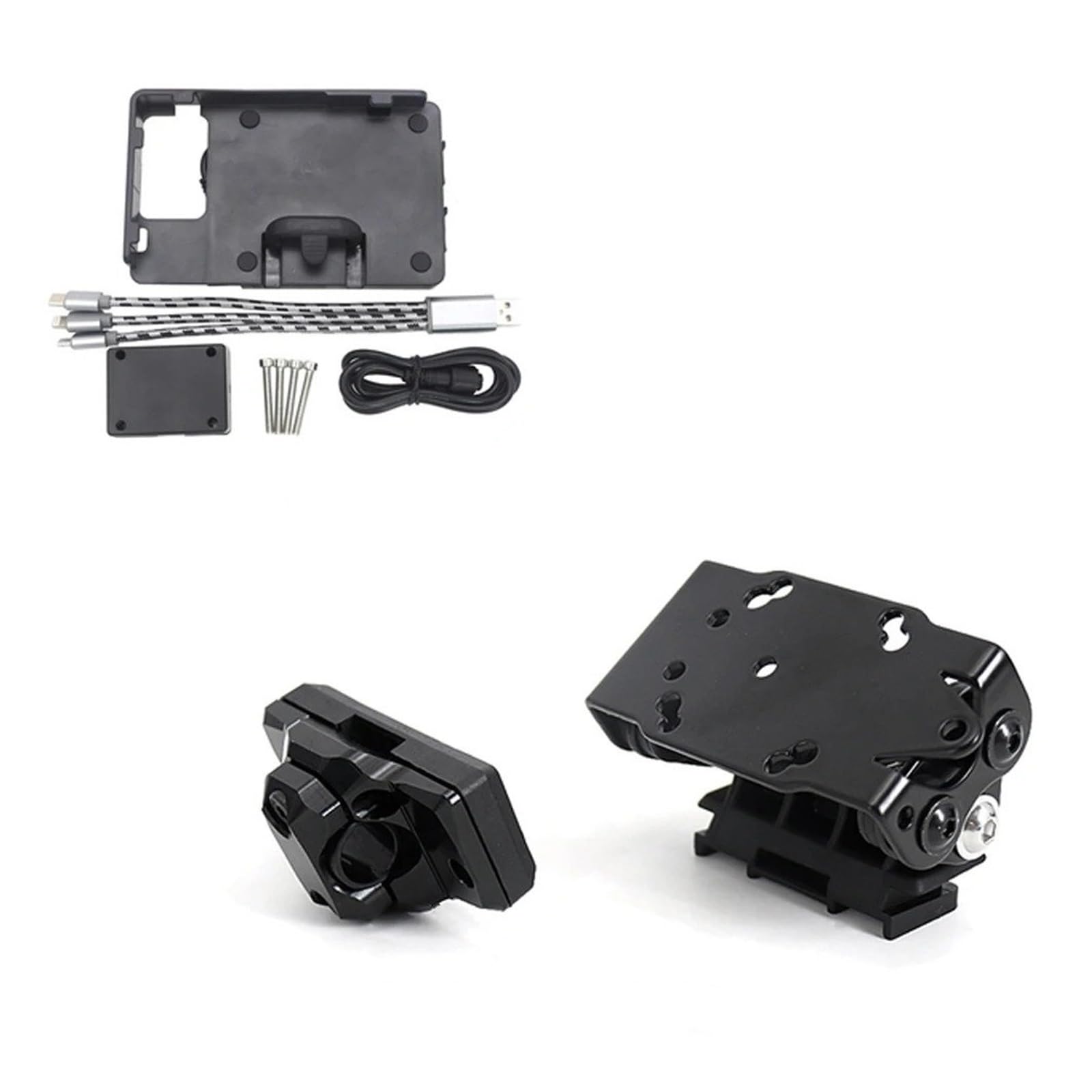 Porta Cellulare Moto Per BMW F800GS F800 GS Staffa Di Navigazione | F800gs Per ABS Per ADV 2014-2019 Supporto GPS Universale Per Moto Traversa Ø 13/16 Mm(Set)