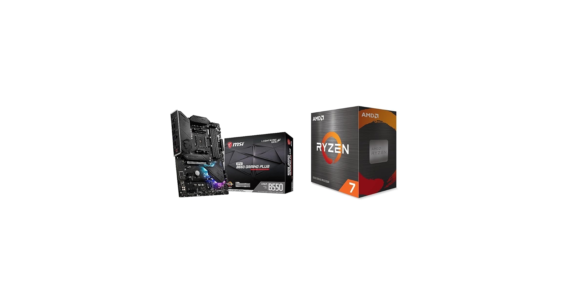 MSI B550 マザーボード Ryzen7 5700x cpuファン付き 国内正規品