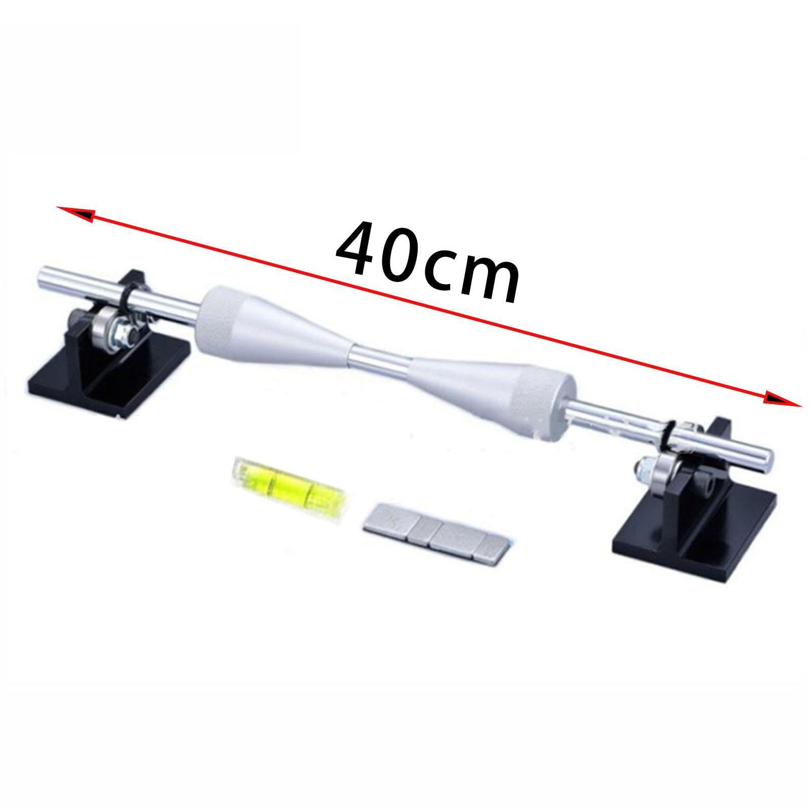 Herramienta portátil de mantenimiento para equilibrador de ruedas motocicleta con construcción aleación aluminio diseñada para reparación y equilibrado ruedas motocicleta.
