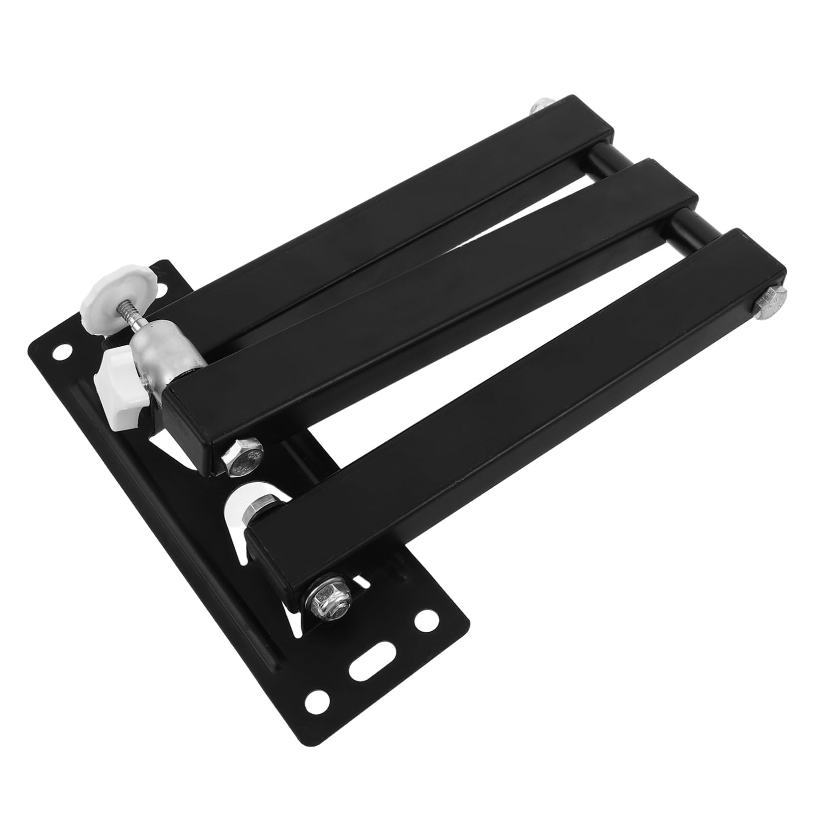 DOITOOL Soporte para Proyector de Pared Negro en Aleación de Aluminio Fuerte Estabilidad y Diseño Compacto Adecuado para Uso en Dormitorio o Junto Cama