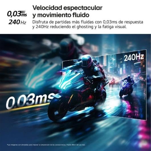 LG Ultragear 27GX704A-B.AEU. 27" OLED, QHD (2560 x 1440), 240 Hz, Display HDR 400 True Black, kompatybilny z G-SYNC & FreeSync Premium Pro, 2 x HDMI 2.1, 1xDP 1.4, 98,5% DCI-P3.