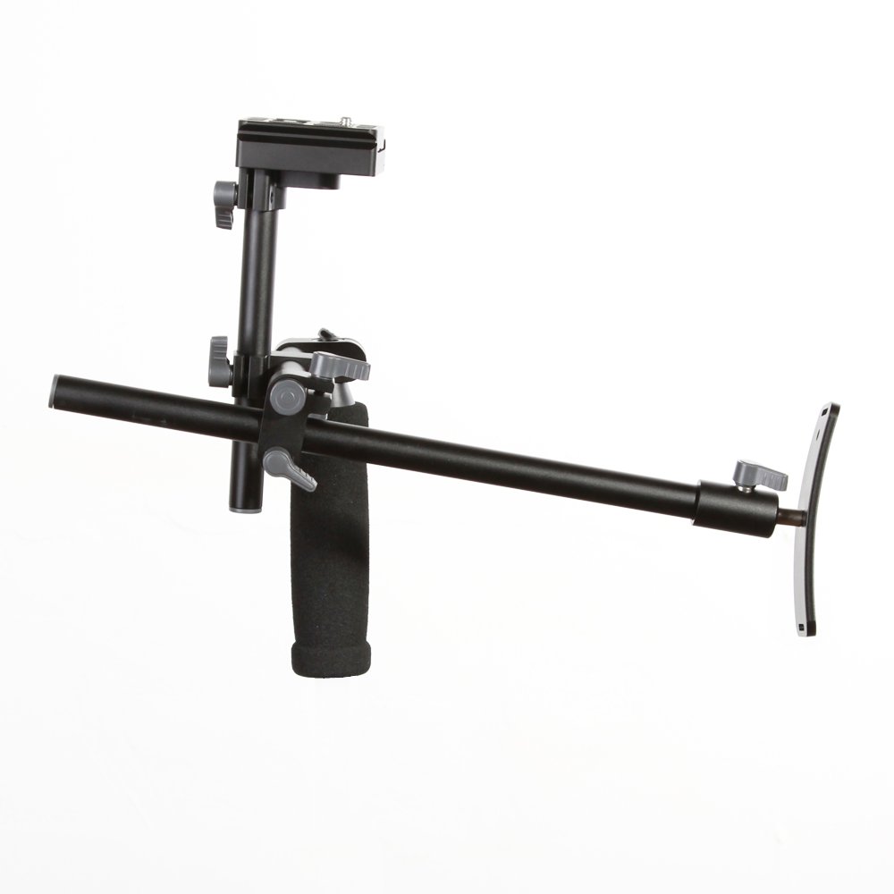 Fotga DSLR Singolo Mano Sostegno Della Spalla Rig Staffa Stabilizzatore + Piastra a Sgancio Rapido per Fotocamere DSLR e Videocamere