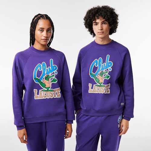 Lacoste SH1536-51 Men'S Club Graphic Crew Neck Sweatshirt thumb #5