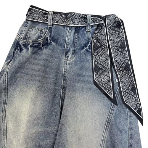 GUZOSJO Satin Scarf Belt,Head Scarf Hair Neck Scarves For Women Purse Bag Scarfs For Handbags Fashion (Black)