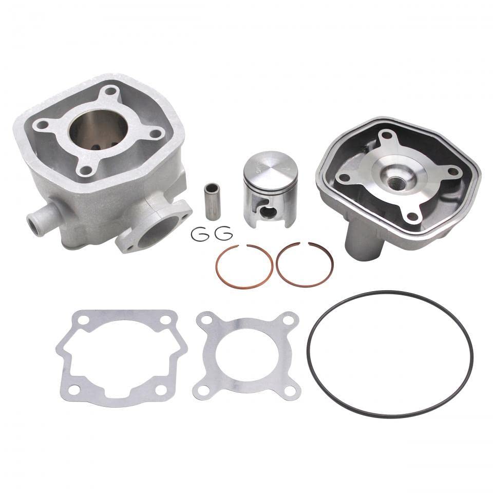 Kit Alto Motor Cilindro Pistón culata tipo origen moto Derbi 50 Senda xrace Motor Euro 2 2005 Neuf