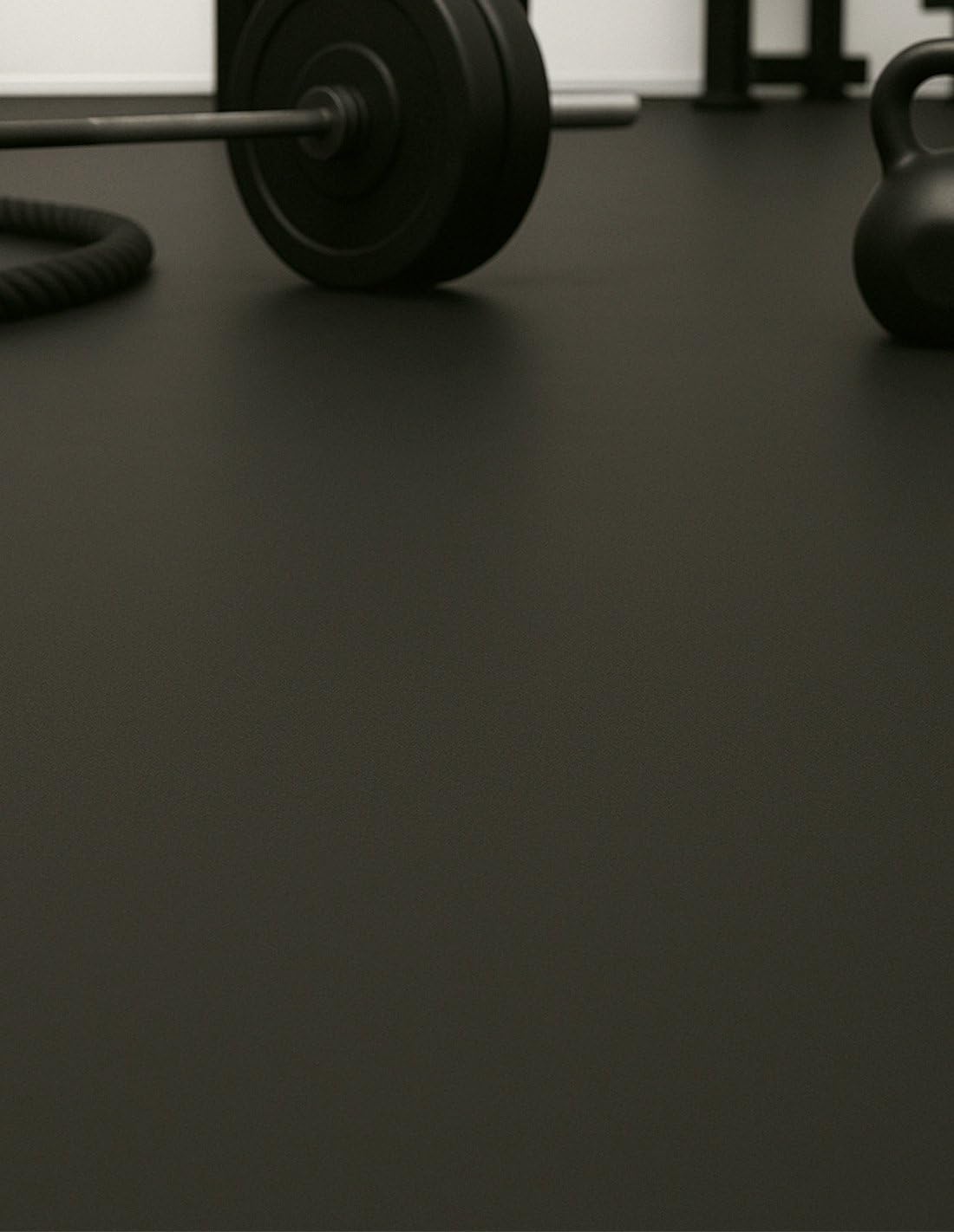 JARDIN202 - Suelo para Gimnasio SPORT PREMIUM BLACK - metro cuadrado | 4 mm -