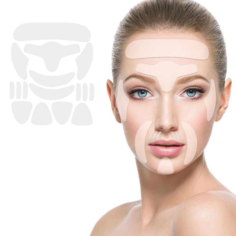 Face Wrinkle Patches – for Forehead Lines, Frown Areas, Smile Creases & Fine Signs – Overnight Anti-Aging...