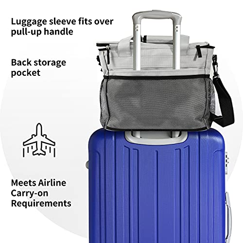Joysnana Dog Travel Bag - Airline Approved - Weekend Dog Travel Set with 2 Dog Food Containers, 2 Collapsible Dog Bowls… - Image 6