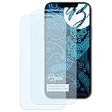 Optimiert für den Einsatz auf Touch-Displays - unverfälschte Darstellung der Bildschirminhalte und keinerlei Beeinträchtigung der Bedienbarkeit mit der iPhone 12 Pro Folie *** Made in Germany
