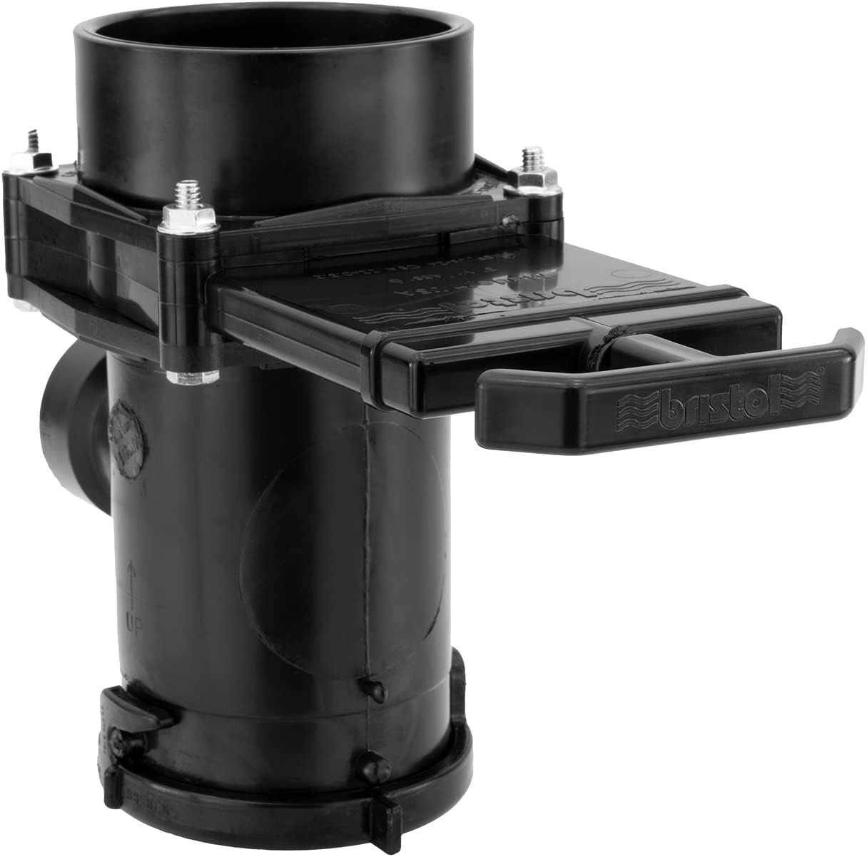 RecPro Lasalle Bristol RV Waste Valve Double Tee 3" x 1-1/2" Hub x 3" Bayonet for RVs, Campers, and Trailers…