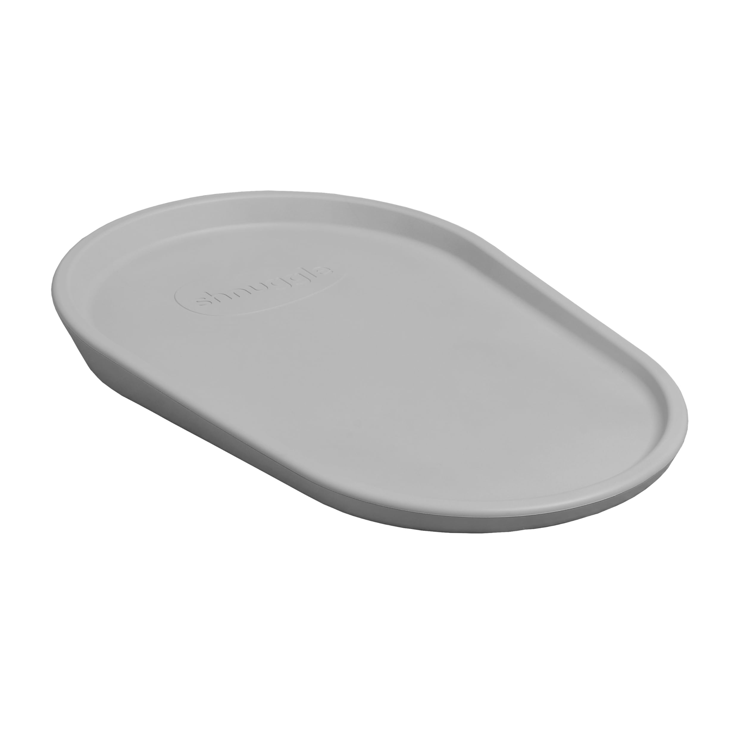 Shnuggle Squishy Baby Changing Mat | Soft and Warm Foam Material is Nicer for Babies | Perfect for Nappy/Diaper Changing Time | Anti-Slip Easy Clean Wipeable | Grey