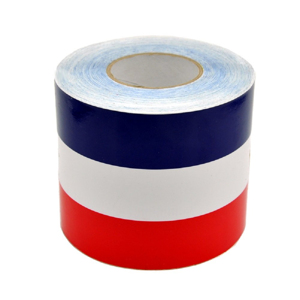 AsrMyjcx Motorrad Aufkleber Set - Selbstklebende Karosserie-Dekoration Blau - 20cm Für Beide Seiten