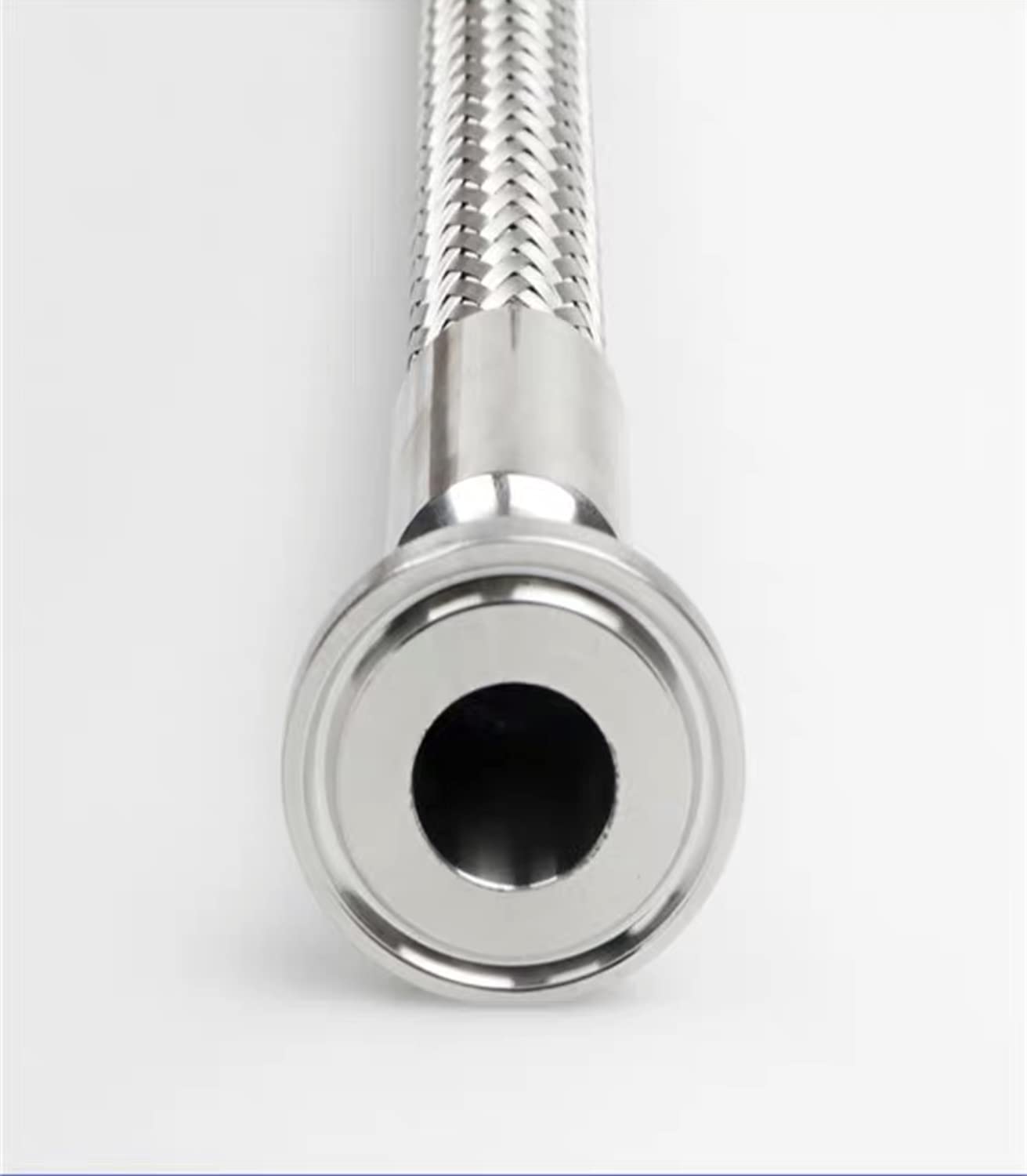 8092 Flex-Braid Hose Sleeving Kit Chrome Braided Vacuum Fuel