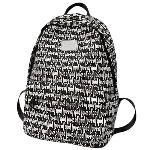 Sac à dos ordinateur portable sac d'école nylon imperméable pour étudiante - 4