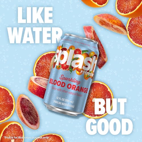 Image of SPLASH REFRESHER Flavored Sparkling Water in Cans - 12 Fl Oz, 8 Pack