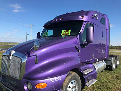 Sunburst Systems For Sale Sign For Cars, Trucks, Garage Sales, Business Sales 11H X 14W, Red-Yellow-Black #TOP4