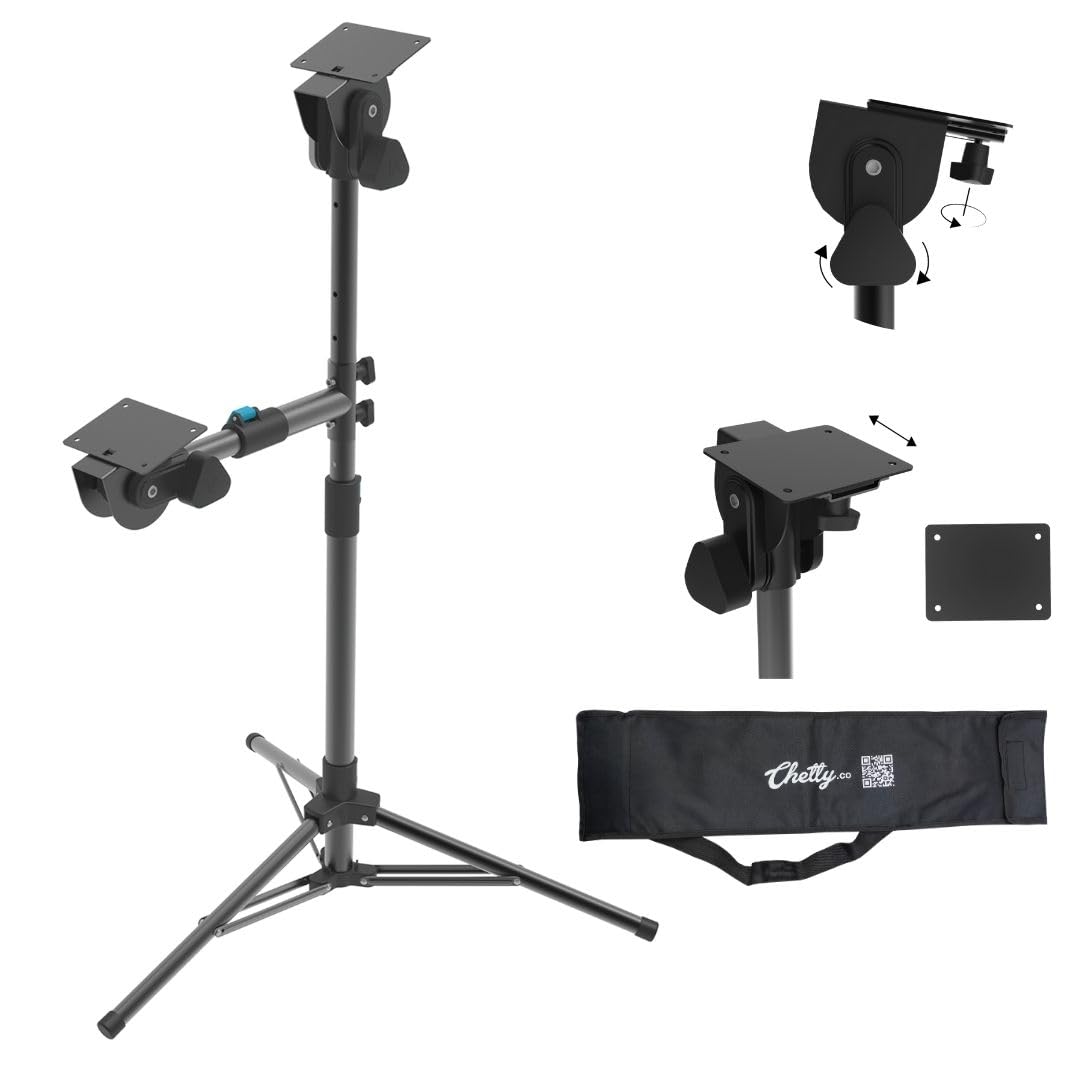 Chetty PS3 Octapad Tower Stand, Adjustable Tower Stand with Snaplock System, Portable Design with Carrying Bag-image-10