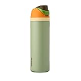 FreeSip Insulated Stainless Steel Water Bottle with Straw, BPA-Free Sports Water Bottle, Great for Travel, 24 Oz, Camo Cool