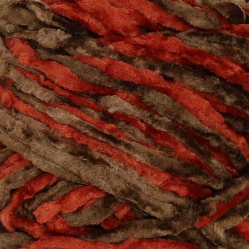 JubileeYarn Chenille Yarn - Worsted Weight - 100g/Skein - Zerzura - 2 Skeins, 206 Zerzura - Image 2