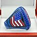 Discount Sports Rings Softball League Championship Ring, Premium Baseball Ring/Assorted Colors/Team Awards/Tournament Rings (Champion, Blue)