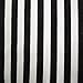 Produktbild Polycotton-Stoff mit 11 mm Schwarz- und Weiß-Streifen (Meterware)