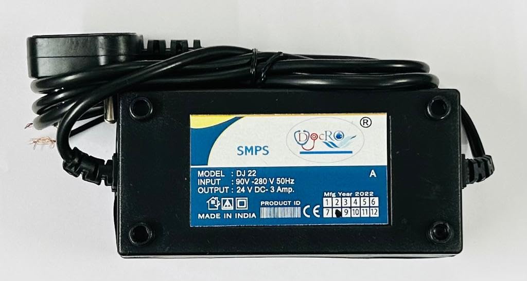 RO Power Supply | AC-DC Power Converter 3.AMP | SMPS | Power Adapter | 90-280V Input | 24V Output | 3Amp for All Types of RO/UV/UF Water Filters and Purifiers - Black-image-33