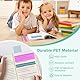 20 Stück Legasthenie Farbige Overlays, 3 Größen Von Lesehilfe Kinder, Finger Lesehilfe Aus PET, Transparente Farbige Lesefolie, Personalisierte Kinder Lesehilfe Für Dyslexie