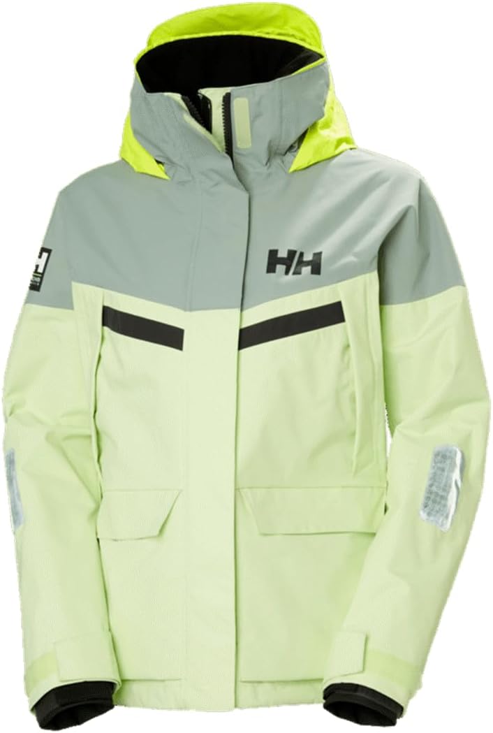 Helly Hansen Women's Pier Jacket 4.0 - Waterproof Sailing Jacket - Breathable Windbreaker - Adjustable Hood Rain Coat