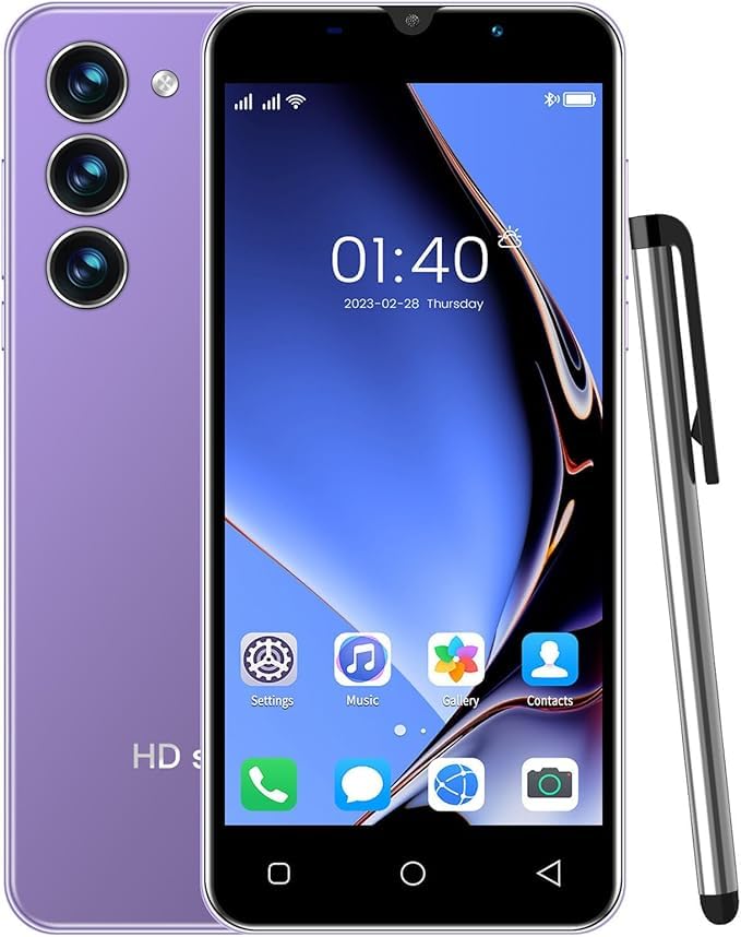 Unlocked Cell Phone, Smartphone 5.0" Display, Android 10.1, Dual SIM, Dual Cameras, 1GB RAM+8GB ROM, Mobile Phone 1500mAh Smart Phone Smartphones (