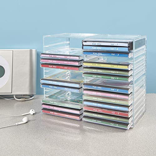 Stori 6101 Stackable Clear Plastic Cd Organizer thumb #7