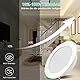 Asstikoo LED Einbaustrahler 230V Dimmbar, 7W 6er Set Einbauleuchten Deckenspots Deckenstrahler Lochöffnung Ø 85-100 mm, IP44 Ultra Flach LED Spots für Badezimmer Wohnzimmer