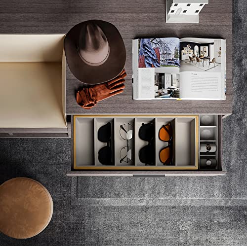 Natural bamboo Glasses Eyeglass Eyewear Sun glasses Sunglasses Box Storage Case Tray Display Showcase Organizer Box4