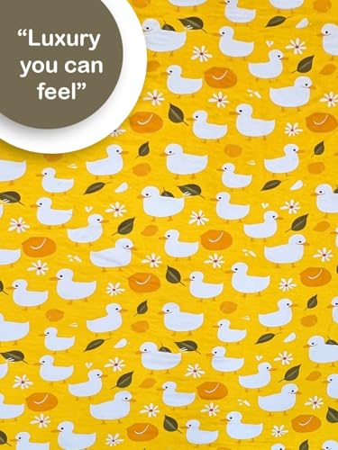 Image of Weave & Decor Printed Kids Bedsheet Double Bed 72x72x8 Inches, Wrinkle-Free with 2 Pillow Covers 20x30 Inch