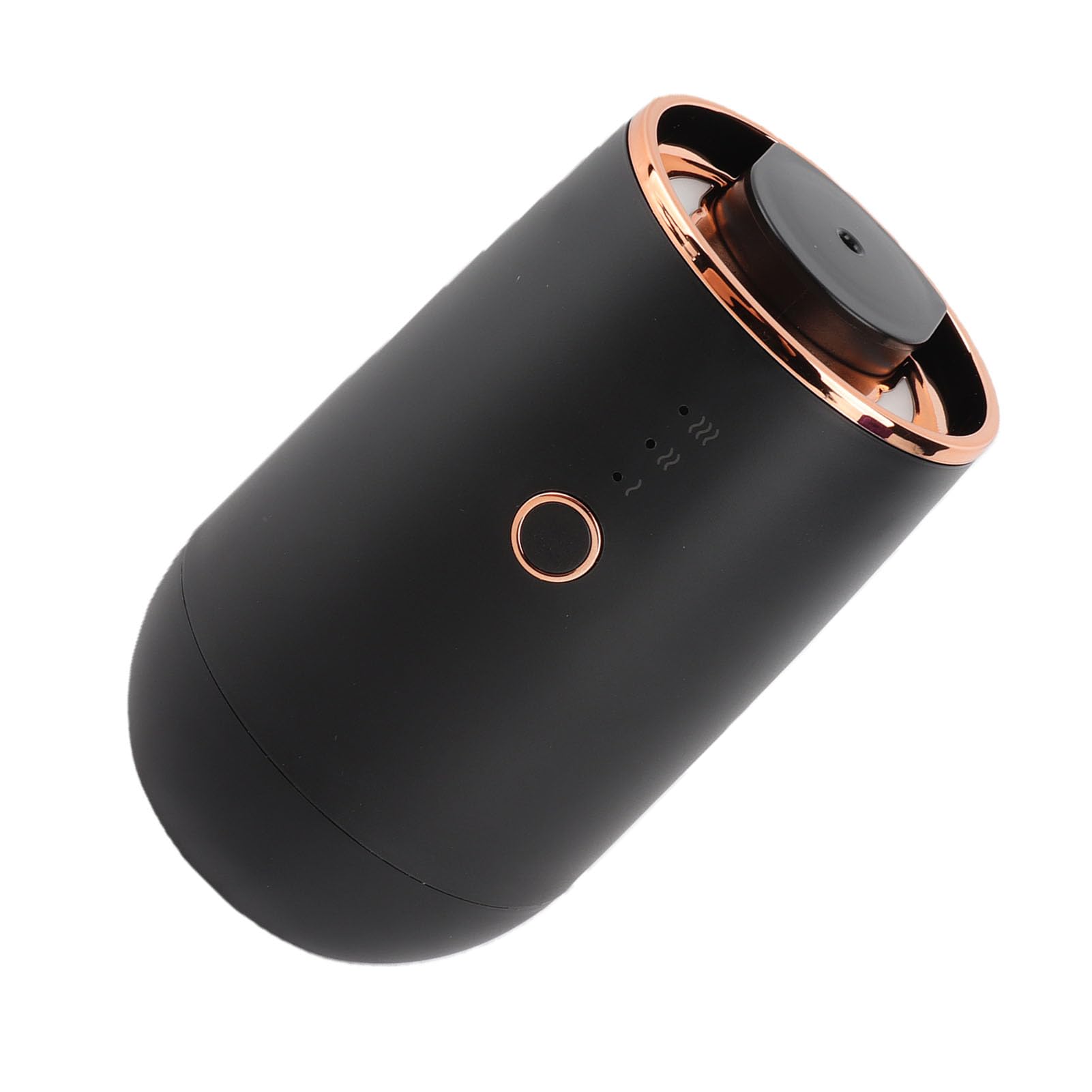 Auto-Diffusor, 3 W, Intelligenter, Kompakter Diffusor für ätherische Öle, Auto- für ätherische Öle, Intelligenter -Lufterfrischer mit 15 Ml Kapazität und 2000 MAh-Batterie für das (Black)