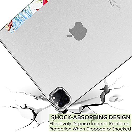 Image of DuraSafe Cases for iPad Pro 12.9 inch 4th Gen 2020 Cover A2229 MY2H2LL /A MY2J2LL /A A2069 MXAT2LL /A MXAV2LL /A MXAU2LL /A MXAW2LL /A A2233 MY3K2LL /A MY3J2LL /A MXFY2LL /A MXG12LL /A MXFX2LL /A - Flowers