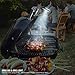 LED Concepts BBQ Grill Lights Magnetic Base Super-Bright LED Lights-360 Degree Flexible Gooseneck, Weather Resistant, Task Lighting Barbecue Grilling, 2 Pack