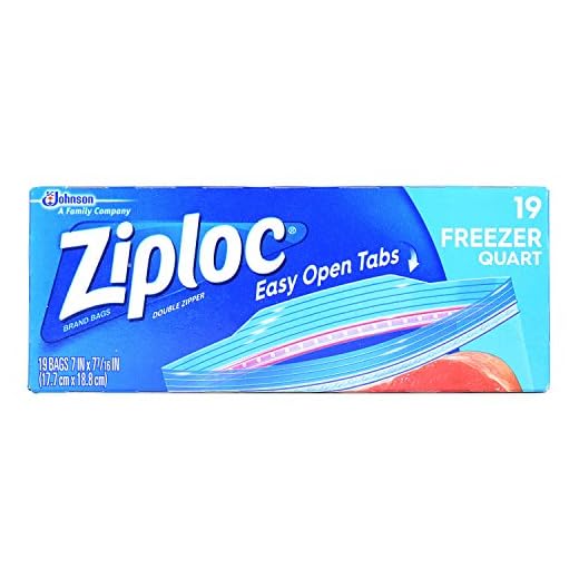 Ziploc Freezer Bags Quart 20 Count boxes