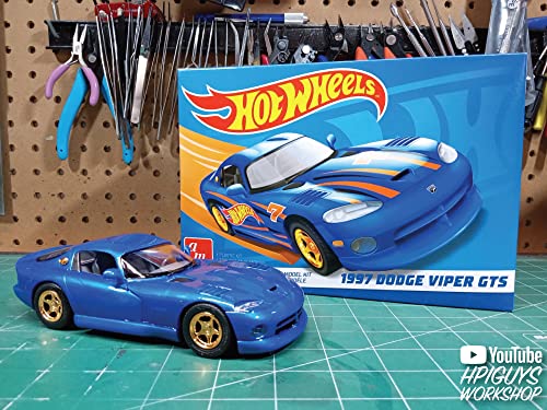 AMT - Hot Wheels 1997 Dodge Viper GTS Snap miniatura 5