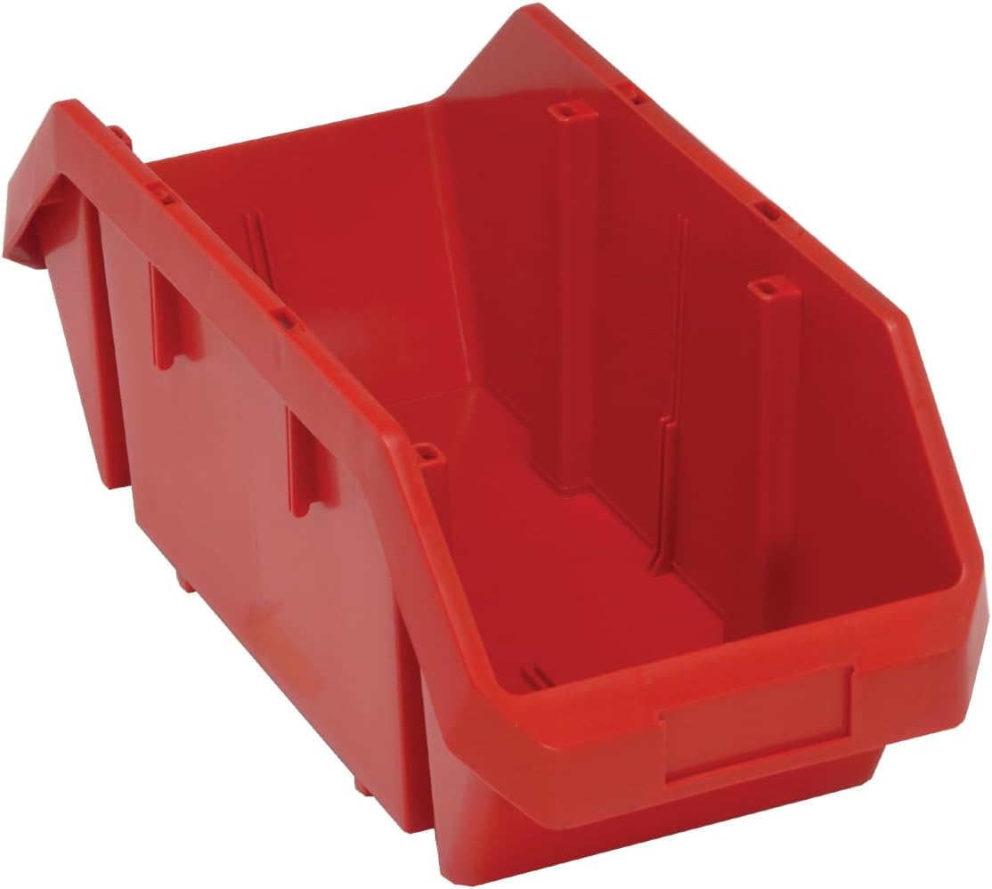 Quantum Storage Systems QP1867RD Quick Pick Bins 18-1/2-Inch by 8-3/8-Inch by 7-Inch, Red, 10-Pack