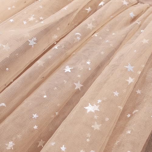 Weixinbuy Baby Girl Fall Winter Clothes Toddler Girls Velvet Twirl Dress Long Sleeve Party Dress for Baby Girls 7