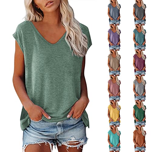 Bluse Damen Elegant ärmellose t-Shirt Tops Shirt Oberteile Frauen Schwarz...
