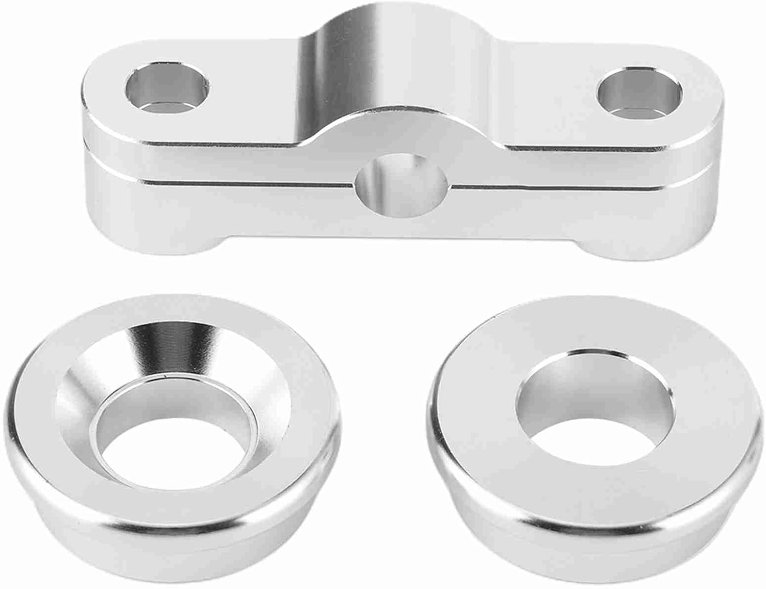 Zopsc Shifter Bushing Kit, Aluminum Alloy Gearshift Bushing Fit for Del Sol B16 B18, Front Rear Shifter Replacement Parts