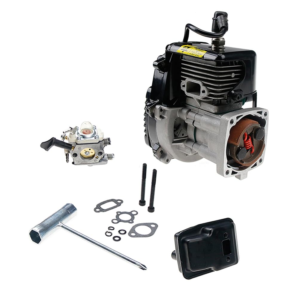 FLMLF 30.5CC 4 Bolt Engine with Carburetor Kit for 1/5 Hpi Rofun Km Rovan Baja LT FID DBXL FG GoPed Redcat Rcmk Mcd Rc Car Parts