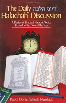 Hardcover The Daily Halachah Discussion Book